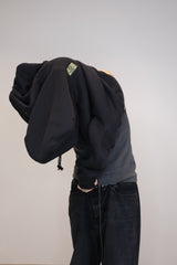 Never ending waves hoodie  black