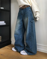 [MADE] Jerry Carpenter Wide Denim Pants