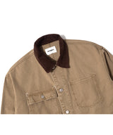 RG Washed Work Chore Jacket (Beige)