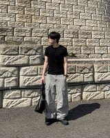 ダーリーマッスルフィットヘンリーTシャツ
