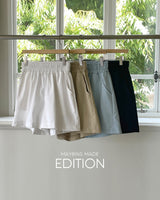 【MADE】Linen banding short pants