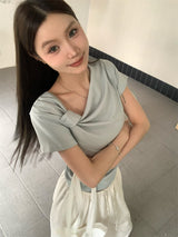 Alice Twist Short Sleeve Tee