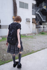 チューチェックフリルミディスカート