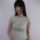 パッチパレードTシャツ (MINT)