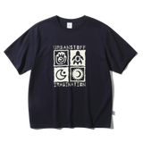 Ethnic Artwork Tee (Navy)