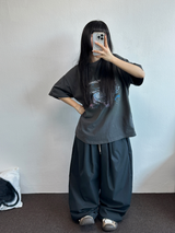 マイギャラクシー☪🌌✨オーロラプリンティングTシャツ 🎀🩶2カラー