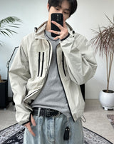 Phalan Utility Zipper Wind Jacket