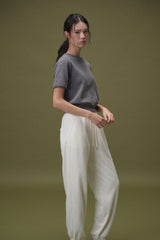 Camel round half knit (Grey)