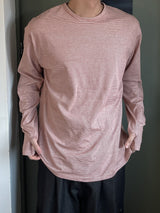 Mary Stripe Layered Warm Tee