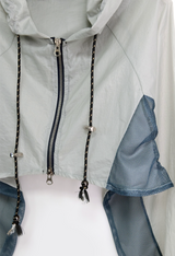 rain short hood jumper(3color)