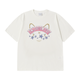 25SS STAR RABBIT SHORT SLEEVE T-SHIRT CREAM