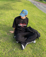 オックルオーバー半袖Tシャツ