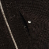 Corduroy bomber jacket / Brown
