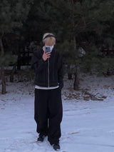 Pintuck Balloon Sweatpants 3C