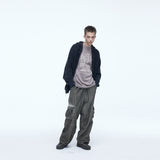 Dyeing Corduroy Cargo Banding Pants Dirty Beige