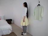COMFY 3/4 SLEEVE T (WHITE)