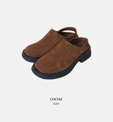 Another 2WAY Leather Clog Shoes (2color)