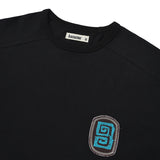 ファジーハーフTシャツ / Black