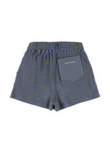 STRIPE JERSEY SHORTS (BLUE)