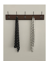 Satin Dot Long Scarf