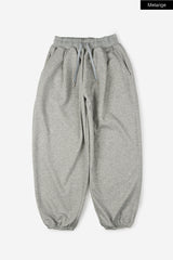 ミンクピンタックバルーンジョガースウェットパンツ