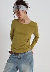 [B-BASIC] ライトスタンダードラウンドロングスリーブTシャツ (2size)