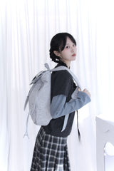  Rabbit Drop String Patch Backpack (2color)