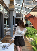 Setter Linen Crop Knit Cardigan / 9 colors