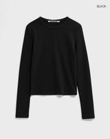 【B-BASIC】スタンダードラウンド長袖Tシャツ 2SIZE
