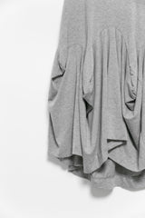 button curved flare midi skirt(3colors)