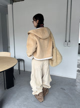 hood reversible mustang jacket