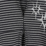 Ellie Heart Stripe Hoodie