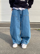 Citi Carpenter Balloon Denim Pants 2C