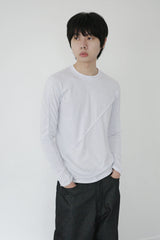diagonal long sleeve