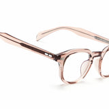 Horn-Trimmed Transparent Glasses Y.LAB 02 C05