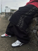 クラシックルタエンブロイダードバミューダデニムパンツ 2C