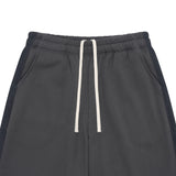 Asel Bermuda Sweat Shorts Charcoal
