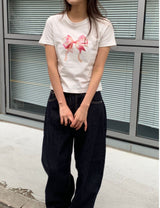 Need Ribbon Short-Sleeved T-Shirt