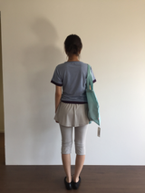 シャゼンスカートパンツ( 2color)