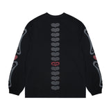 GT102 Heartbone Long Sleeve T-Shirt (BLACK)