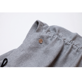 SHIRRING STRING SKIRT GRAY