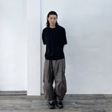 コントラストステッチボクシーT
