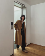 Melbourne single maxi coat