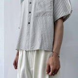 Pebble Stripe Short Sleeve Shirt