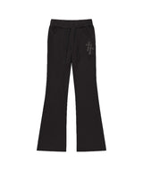 CROSS PATCHED PISTOL SWEATPANTS_CHARCOAL