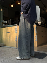 ラストバルーンデニムパンツ