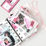 oab pvc pouch / photo card clear pocket