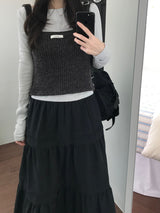 Ripple Knit Sleeveless (3 colors)