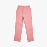 Summer Corduroy Straight Work Pants (Pink)