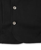[DOJINOI] YEOMIM CROP HOODIE JUMPER BLACK